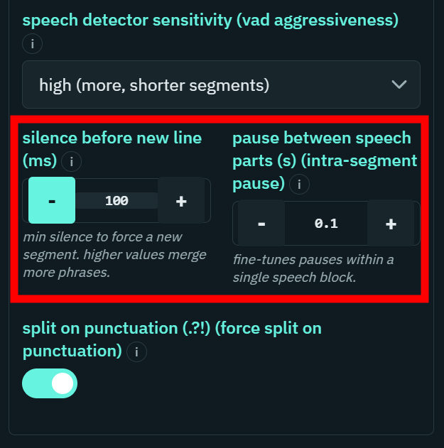 Captions fine Tuning